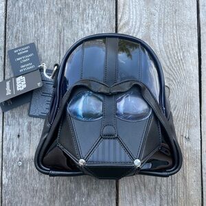 NWT Loungefly Disney Star Wars Darth Vader Lenticular Purse